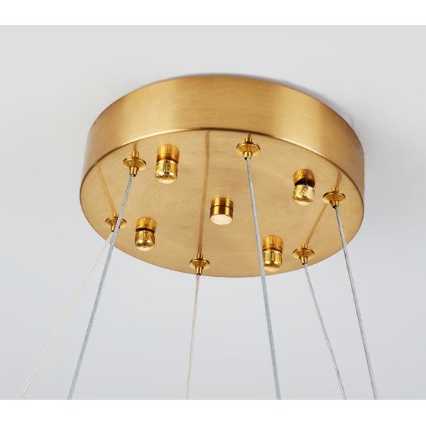 Шкентели приведенные Dia40cm Dia80cm 1100lm потолочных освещений крытого лобби роскошные