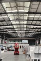 2.5M à 7.3M Ventilateurs PMSM montés au plafond pour la ventilation industrielle / commerciale
