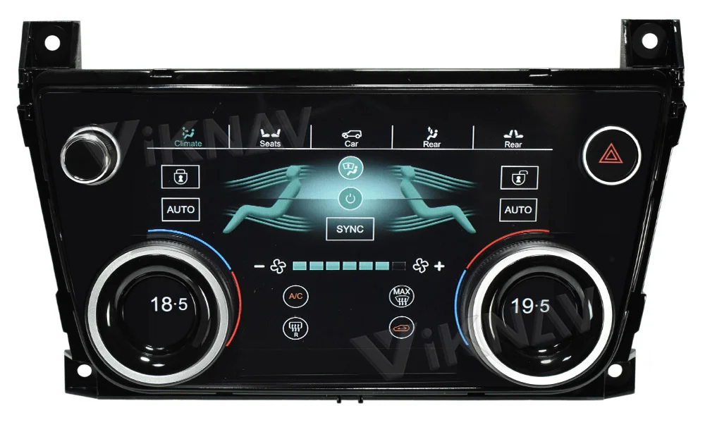 Android10 LCD Автомобильный кондиционер Климатический блок управления Панель для Jaguar XJ XJL 2009-2018