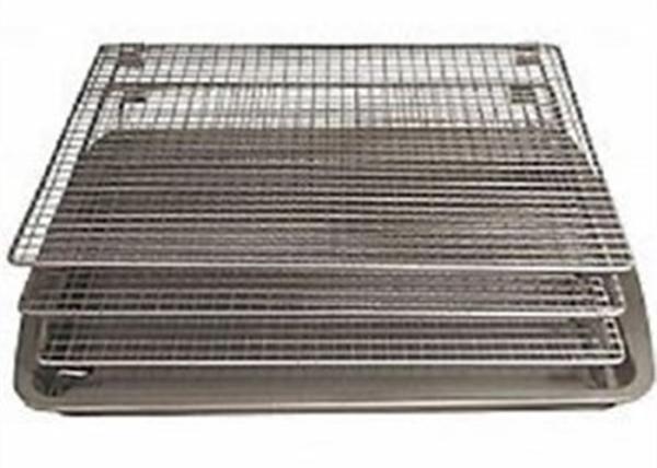 El Bbq ralla el acero inoxidable de la malla de la parrilla de la barbacoa del alambre con forma del rectángulo