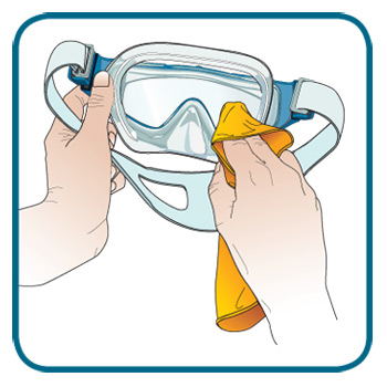 Гель тумана профессиональной маски скубы аксессуаров плавания анти-