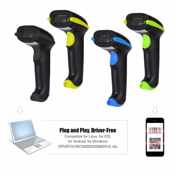 читатель кода USB YHD-5700DW QR блока развертки штрихкода 2D матрицы данных PDF417 беспроводной