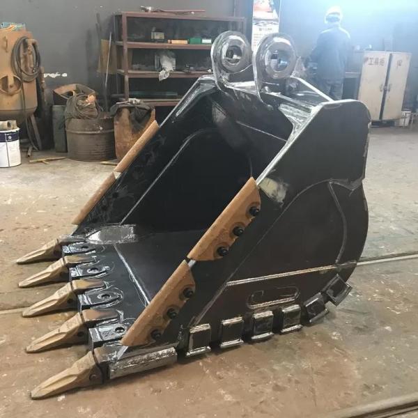 Industry 3.5cbm Cat Heavy Duty Excavator Buckets HRC52 Excavator Bucket With Thumb