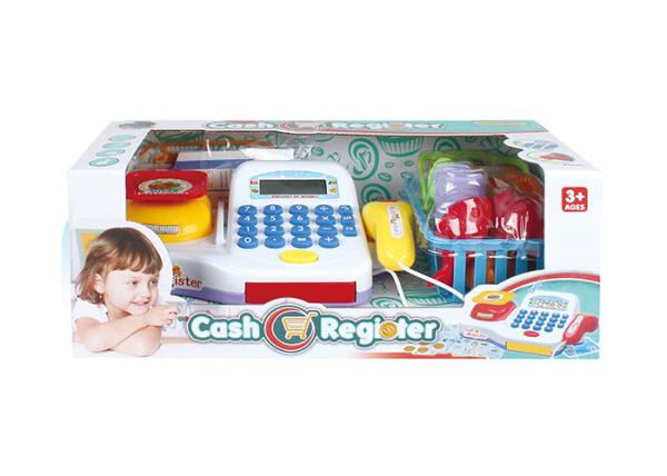 15  Functional Basket Scale Children's Cash Register Toys Pink Color