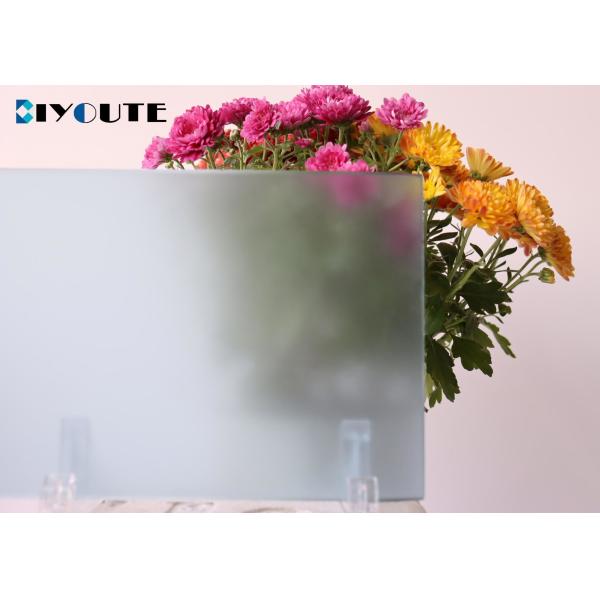 Shower Acid Etched Toughened Glass Uniform And Very Thin Sand Grain Translucent