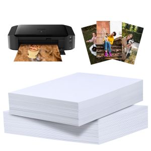 Inkjet Printing Luster 260gsm Resin Coated Photo Paper Sheets For Canon Epson