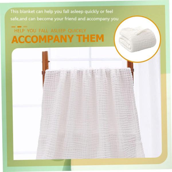 Multiple Colors Cotton Gauze Blanket 90*90 cm Breathable Multifunctional Blanket