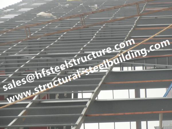 Hot Galvanized Industrial Steel Buildings Modular Construction Sheds And Warehouse Din1025