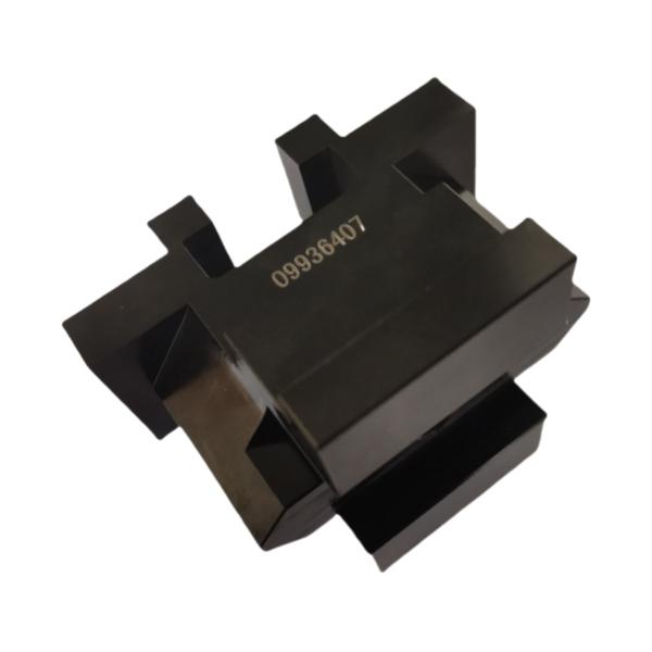 Piezas de torneado y fresado CNC de metales con acabado anodizado negro