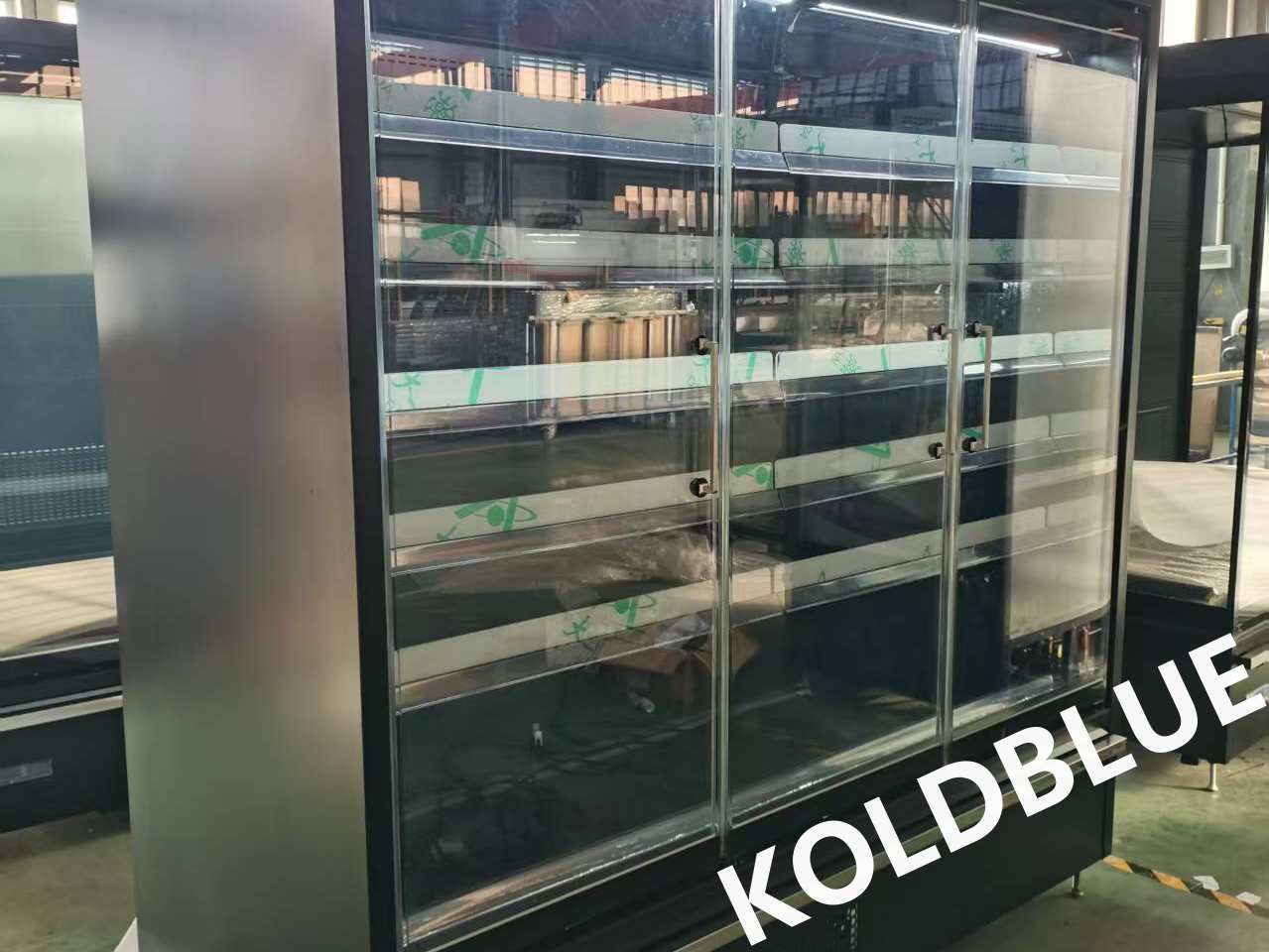 Commercial Compact Refrigerated Chiller Swing & Sliding Door Option LED