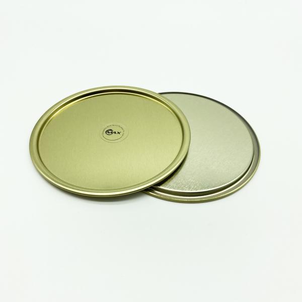 Food Cans Standard Bottoms lids, Customized Colors BPA FREE, Round shape Flat lids