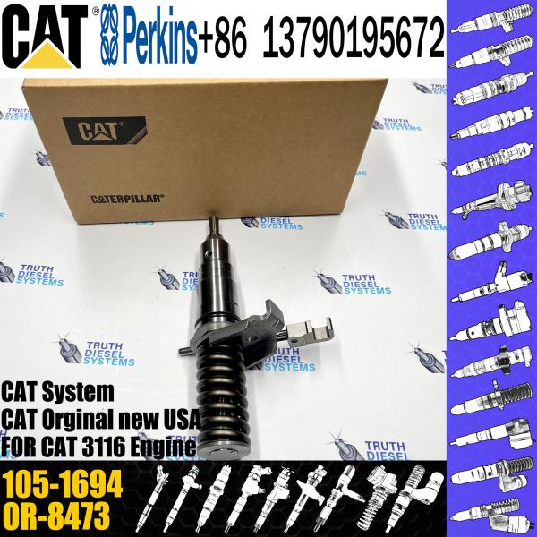 Injetor de trilho comum 105-1694 OR-8473 0R-8467 127-8220 para motores de camião Caterpillar