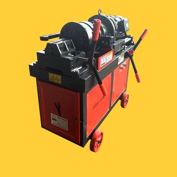 D12-D40 Portable Bar Peeling Rebar Thread Rolling Machine Bridge Tunnel Building