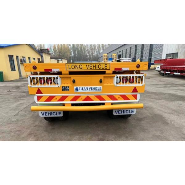 40 Foot Flatbed Semi Trailer 3 Axle for Sale in Zimbabwe Manufacturers