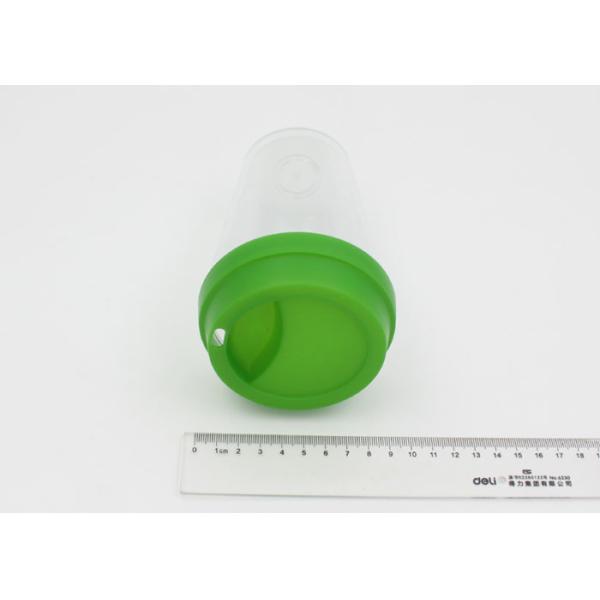 Reusable Double Wall Clear Plastic Coffee Cups With Lids / Plastic Travel Coffee Mugs