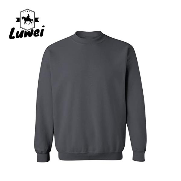 Спортивная тяжелая хлопчатовая мужская шерсть 300 г 100% хлопчатобумажная фелпе с капуччо пуловер креунэк свитер стройный фит хаусики