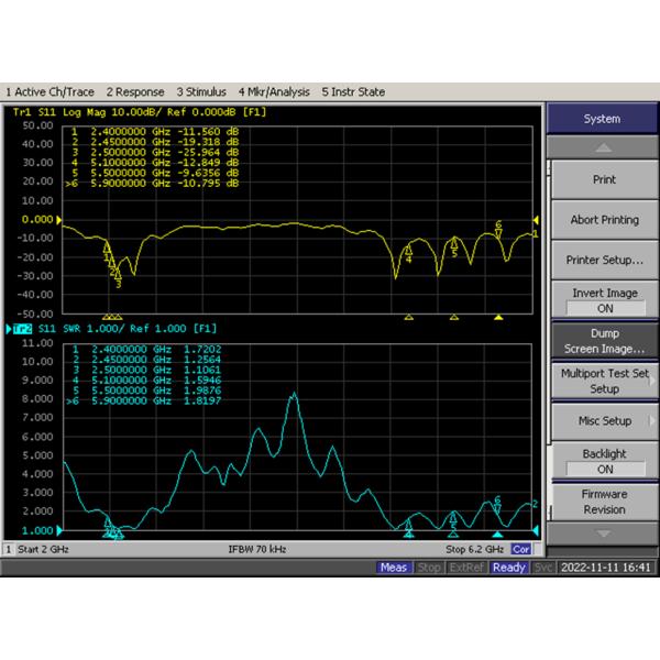 Panneau plat directionnelle antenne Wifi extérieure 2,4 GHz 5,8 GHz 12-17dBi 290x205x40