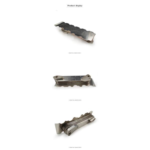 Una base más fresca del aceite de motor del refrigerador 65.05606-5030A del aceite de motor para las piezas DL08 de Doosan Engine