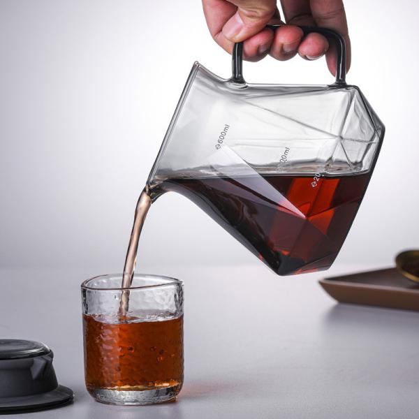 COFFEE Tea Maker Borosilicate Glass Coffee Dripper with Heat-Resistant Pour over Pot
