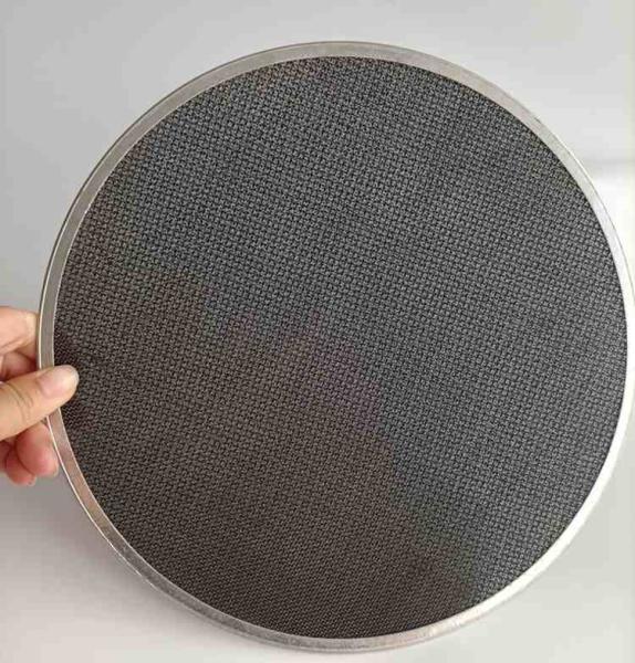 Extruder Screen Pack Filter Disc Black Wire Mesh Cloth 0.15mm-0.6mm