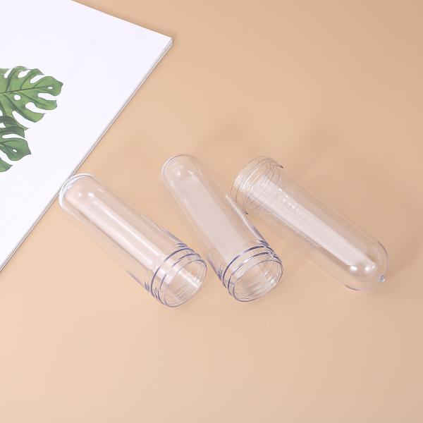 Clear Plastic PET Preform Cosmetic Packaging FDA Certification