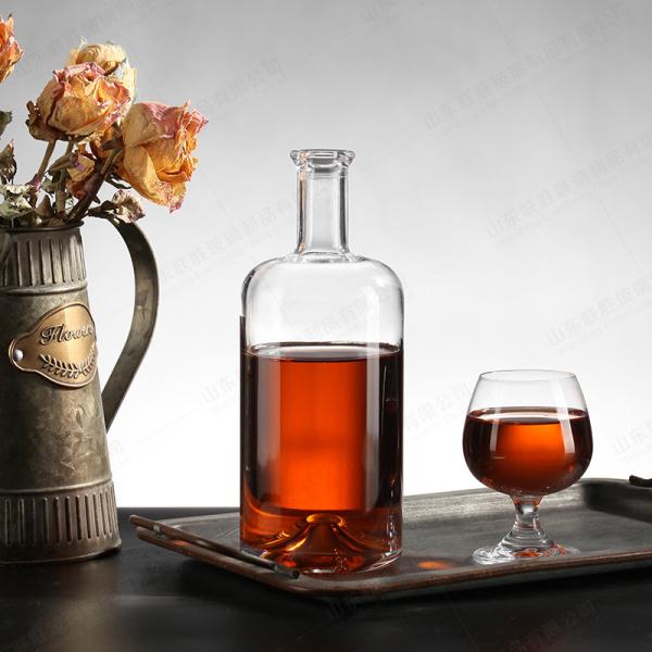 Botão de vidro de 750 ml Belleville A escolha perfeita para bebidas caseiras licores e gins