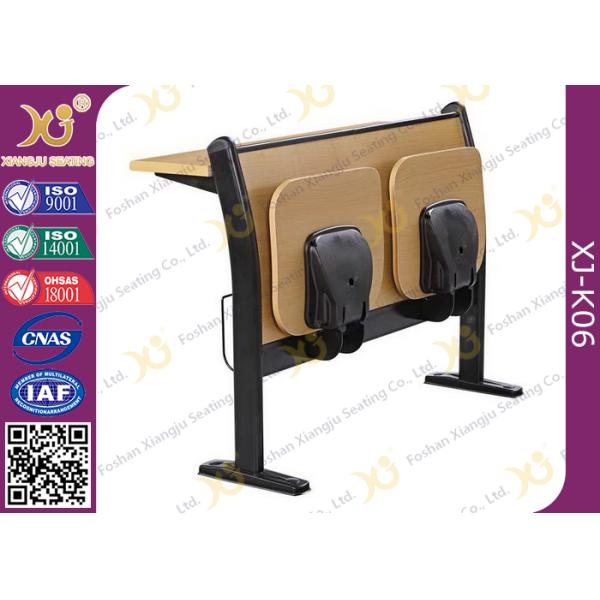 Floor Mounted Iron School Desk And Chair,  Antique Cheap School Desk Chair Set Set