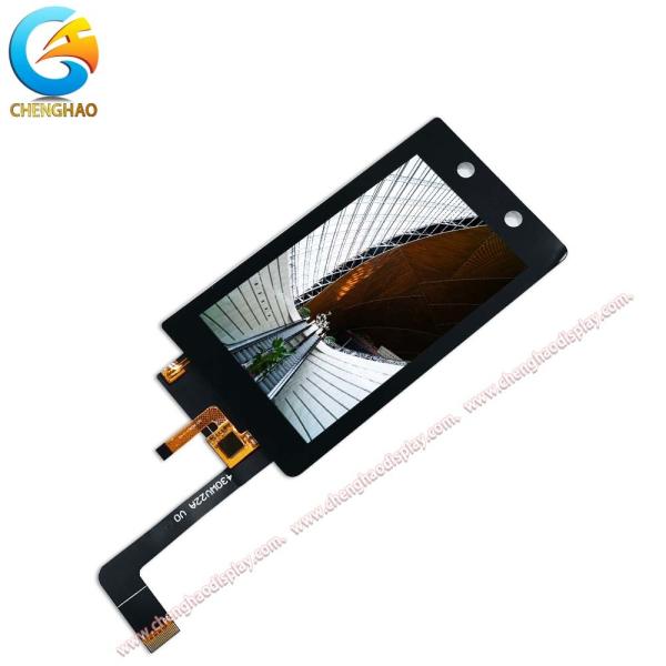 Ecrã LCD IPS TFT com tela vertical de 4,3 polegadas 500 Cd/M2 Brilho 50000 H Tempo de vida