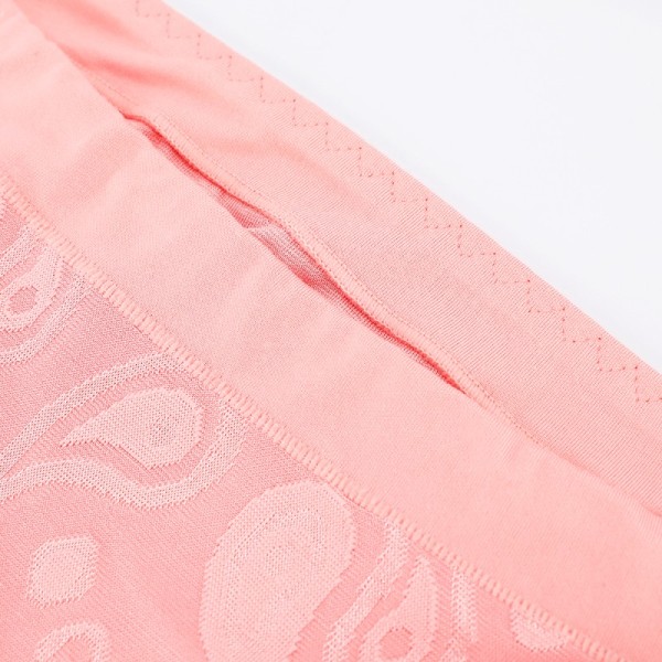 Direct Sale Soft Breathable Panties Everyday Wear Stretchy Elastic Underwear Jacquard Design Women Girls Comfortable
