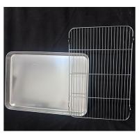 Outils de cuisine plateau de refroidissement en acier inoxydable plateau pour cuisson plateau de treillis métallique