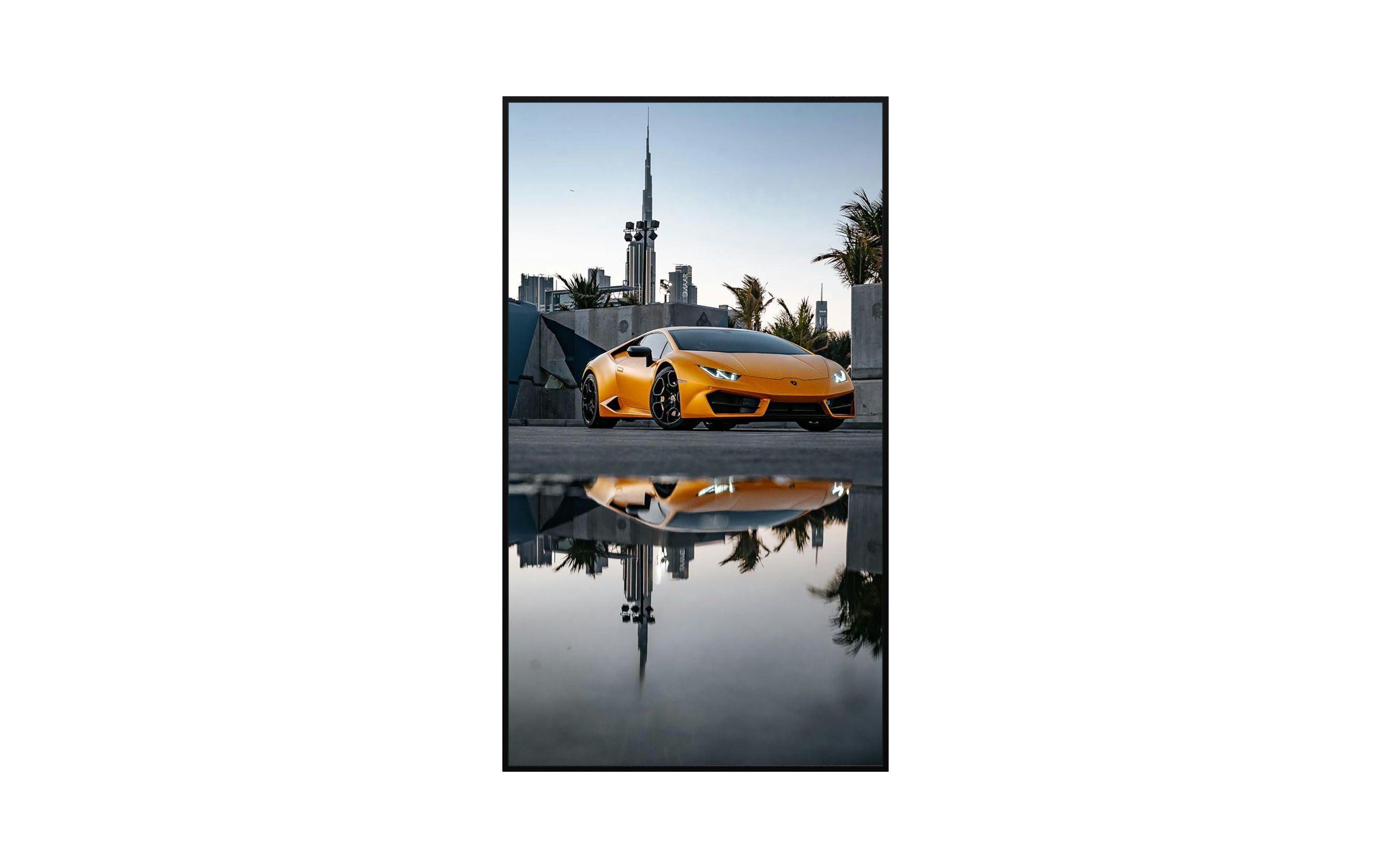 86 Inch Two Sided High Brightness Window Display Weather Resistant
