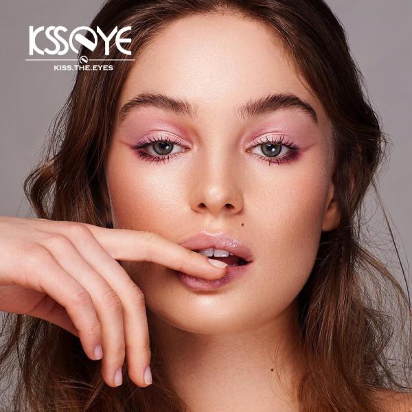 Lentes de contacto teñidas cosméticas del alumno del negro del círculo del OEM 3 Tone For Dark Eyes