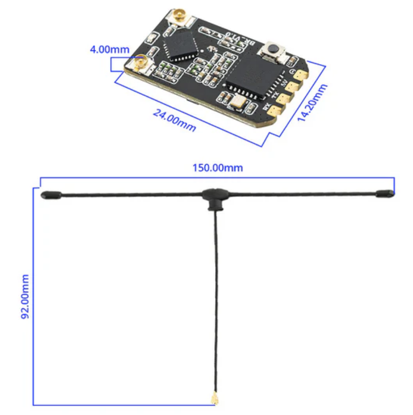 Radiomaster Bandit BR3 ExpressLRS 915MHz Receiver