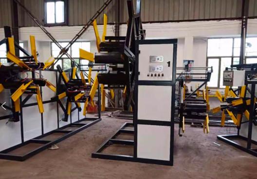 Online Full Automatic Plastic Pipe Double Station Disc Coiler/Winder Machine