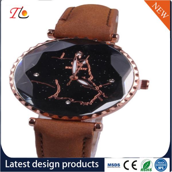 Wholesale Women's Wrist Watch PU Band/Strap Alloy Case Fashionable Watch Exquisite Watch Band Diamond Can Be Customized