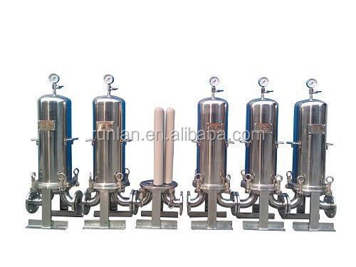 25KG Weight Food Grade Stainless Steel Water Filter Housing with Titanium Stick Filter