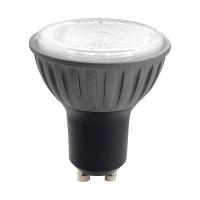 7.5W 3000K LED GU10 focos bombillas blancas calientes 230V con zoom Ra98 con atenuación