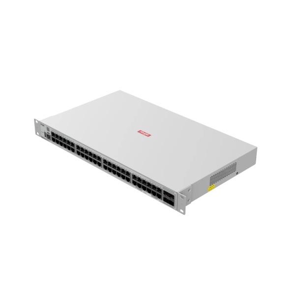 Switch Ruijie de 48 puertos de alto rendimiento con enlaces ascendentes de 10G y seguridad avanzada