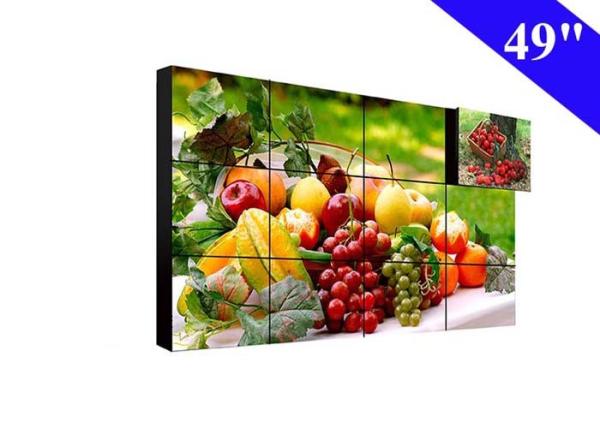 3x3 video wall with ultra narrow bezel original lcd display advertising panel