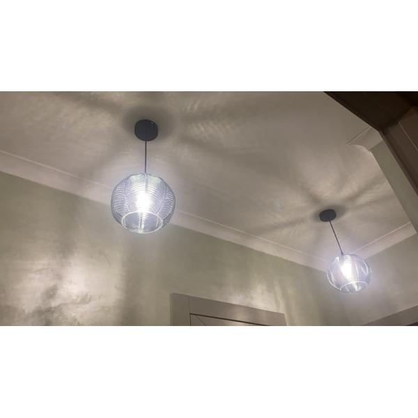 Luxury Bedroom Lamp Decor Luminaire Nordic Modern Leaf Glass Pendant Light(WH-GP-172)