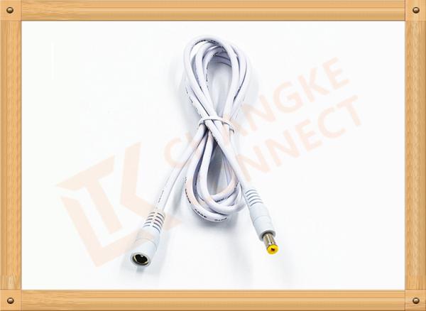 Security Camera Power Male To Female Cable  DC 5.5X2.1 Mm
