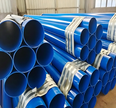 API 5L Standard Coated Steel Pipe with Corrosion Resistance, 10 MPa Pressure Rating, and 0℃-95℃ Temperature Range