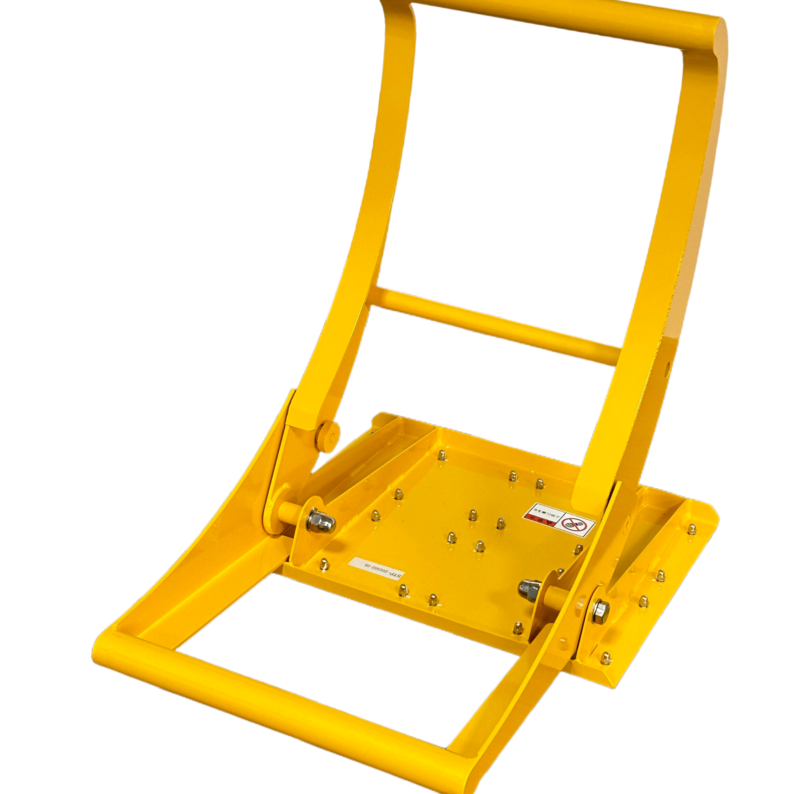 13.4kg Lightweight Foldable Vehicle Security Barrier with Electrostatic Powder Coating for Portable Traffic Control