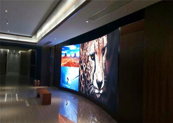 Waterproof Small Pitch LED Display , indoor advertising led video wall 111111 dot/㎡ Density