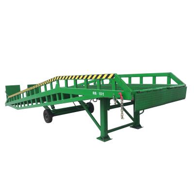 rampe mobile de dock de capacité de chargement 10000Kg 1,8 mètres de hauteur de travail pour le parc logistique