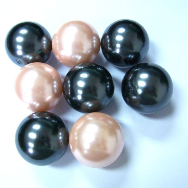 30mm 40mm Glass Loose Pearl  for Jewelry Making