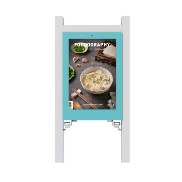 A variety of inch outdoor LCD display landscape digital signage, touch screen double-sided advertising equipment