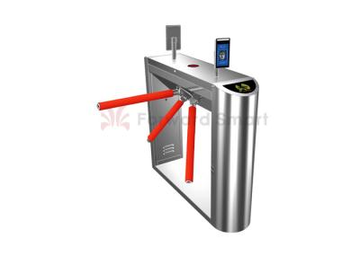 LED Direction Indicator Light Rfid Tripod Stainless Steel Turnstiles
