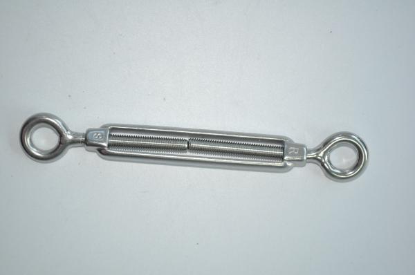 Stainless Steel Turnbuckle Eye/Eye with locking nuts - Shade, Sail, Marine