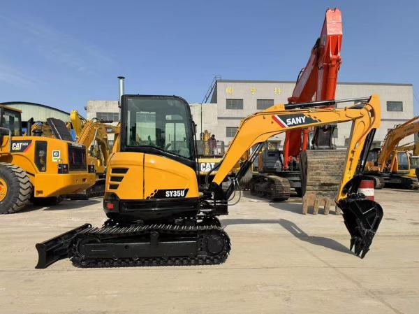 Good condition mini excavator sany sy35u excavator
